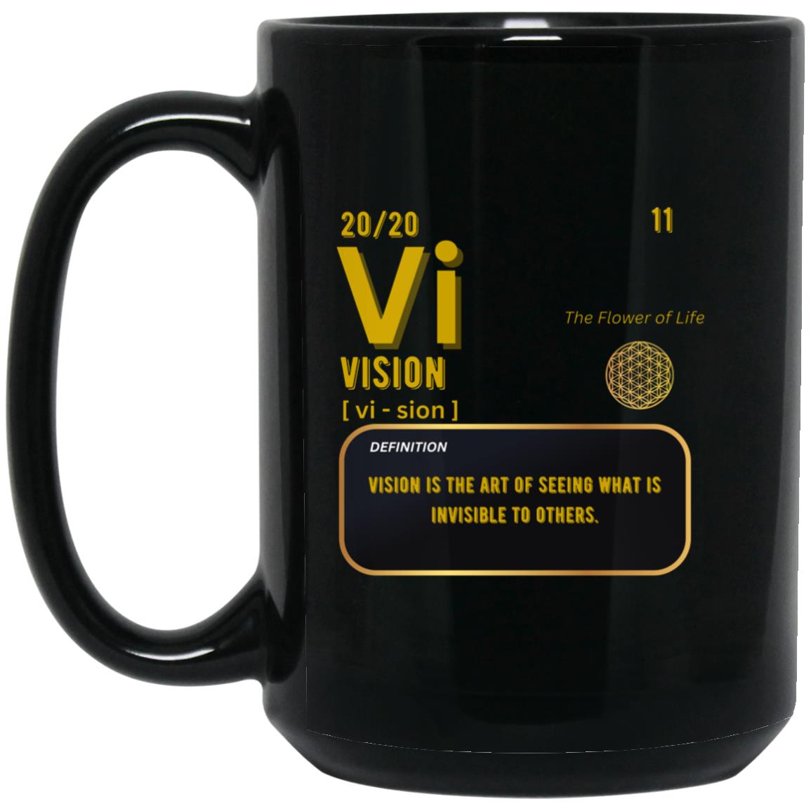 BM15OZ 15 oz. Black Mug