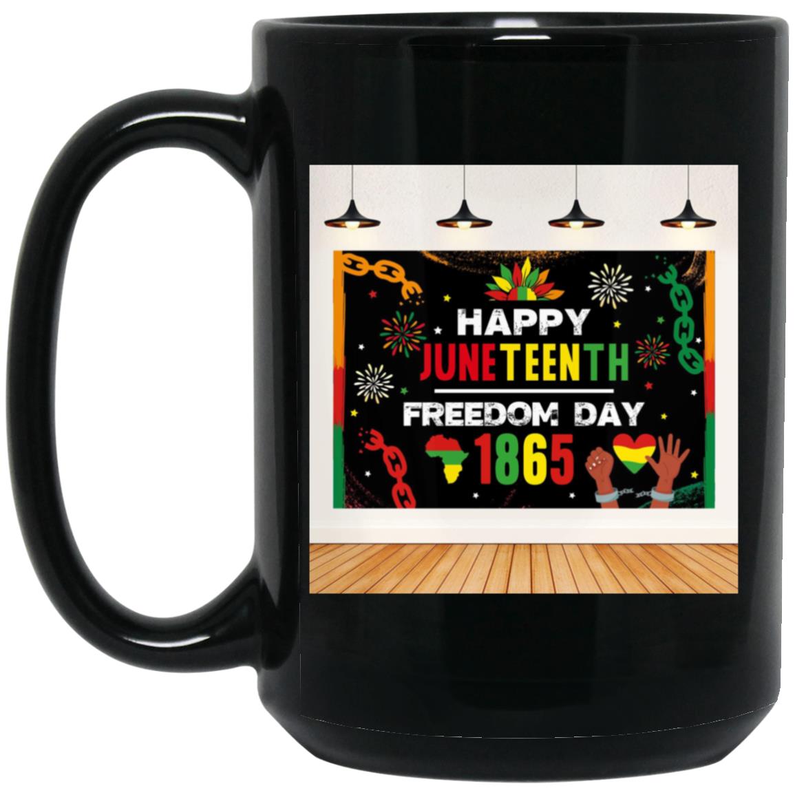 BM15OZ 15oz Black Mug