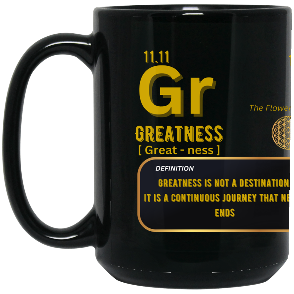 BM15OZ 15 oz. Black Mug