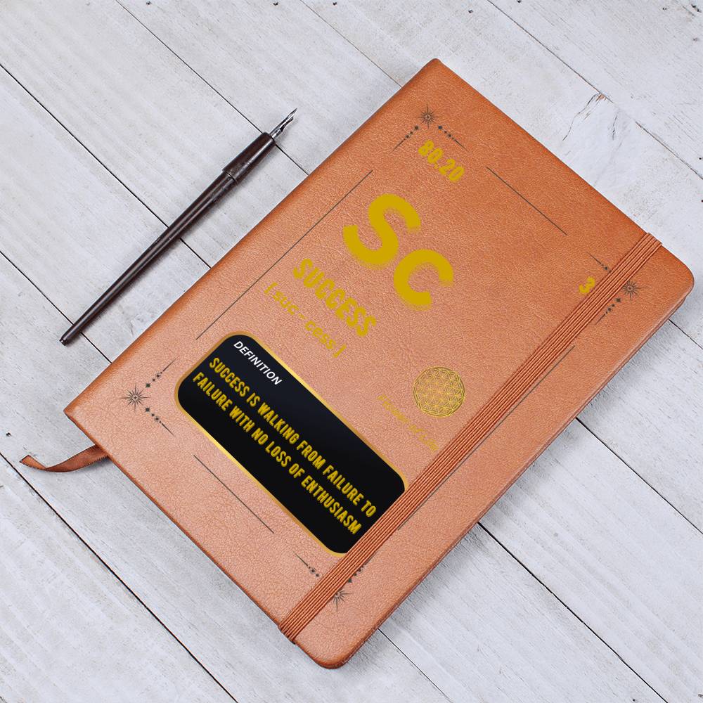 Success Leather Notebook