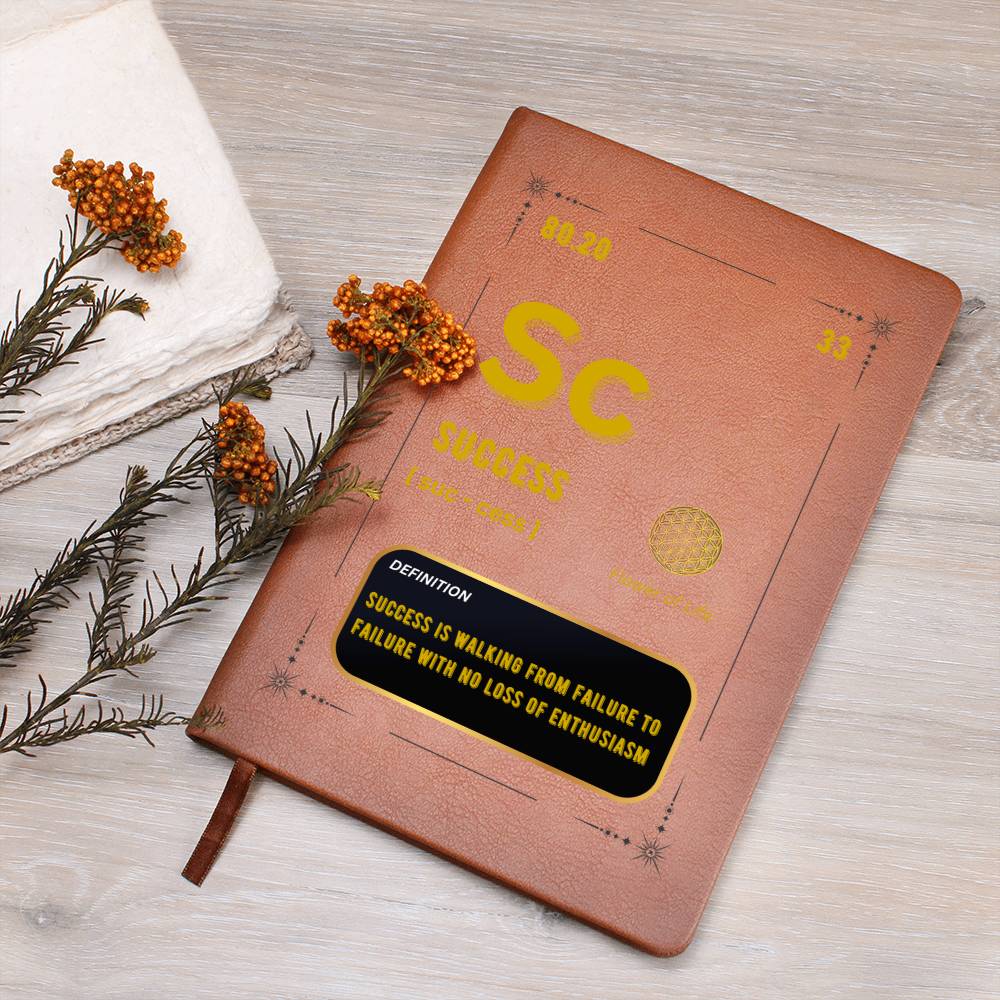 Success Leather Notebook