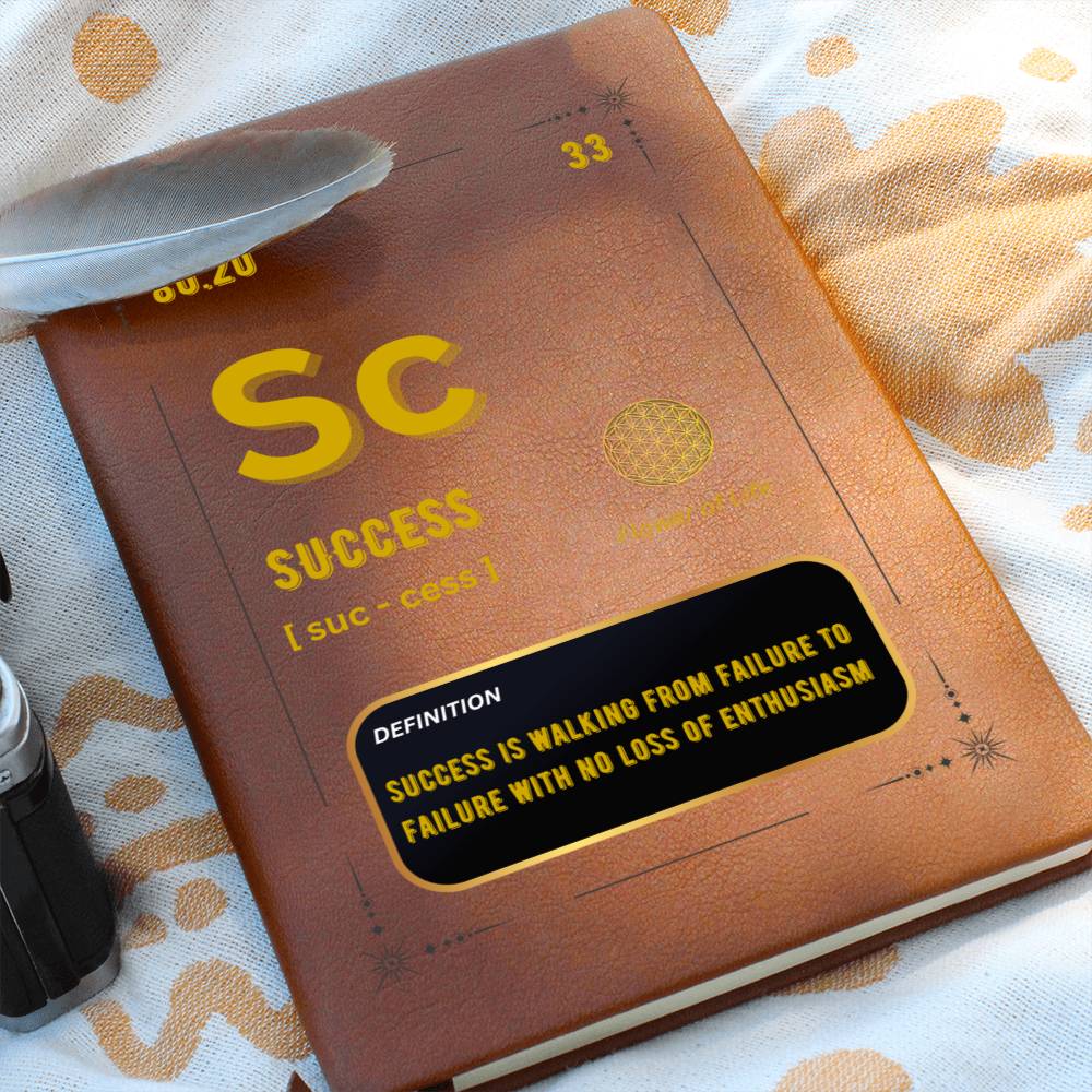 Success Leather Notebook