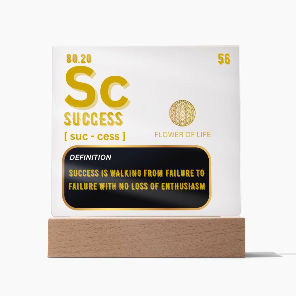 Success Acrylic Plaque