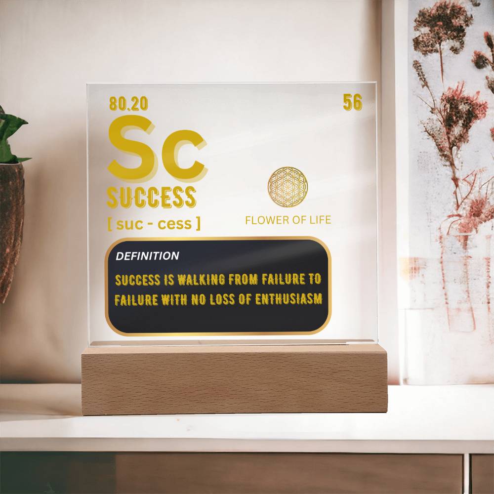 Success Acrylic Plaque