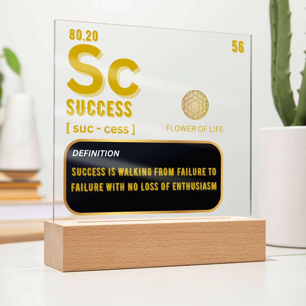 Success Acrylic Plaque