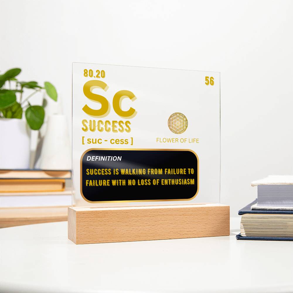 Success Acrylic Plaque