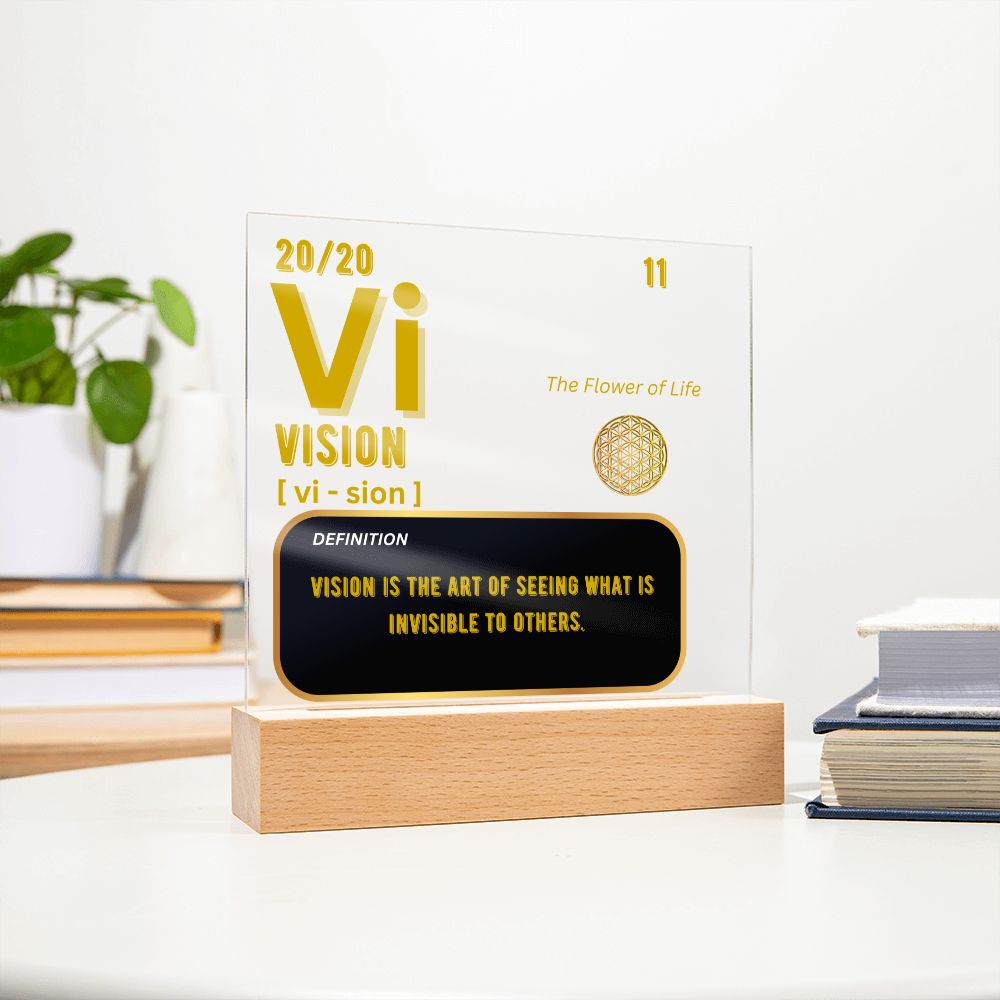 Vision Acrylic Plaque