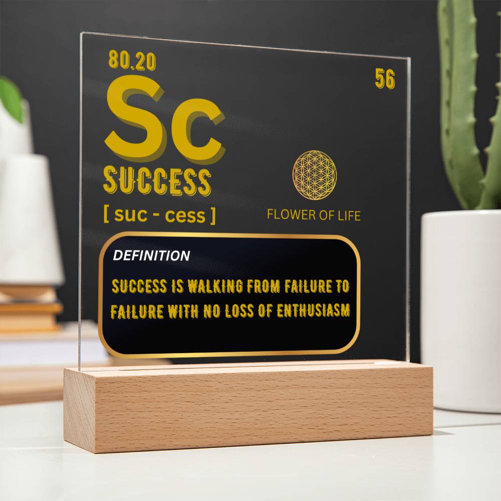 Success Acrylic Plaque