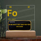 Focus Acyrlic Plaque