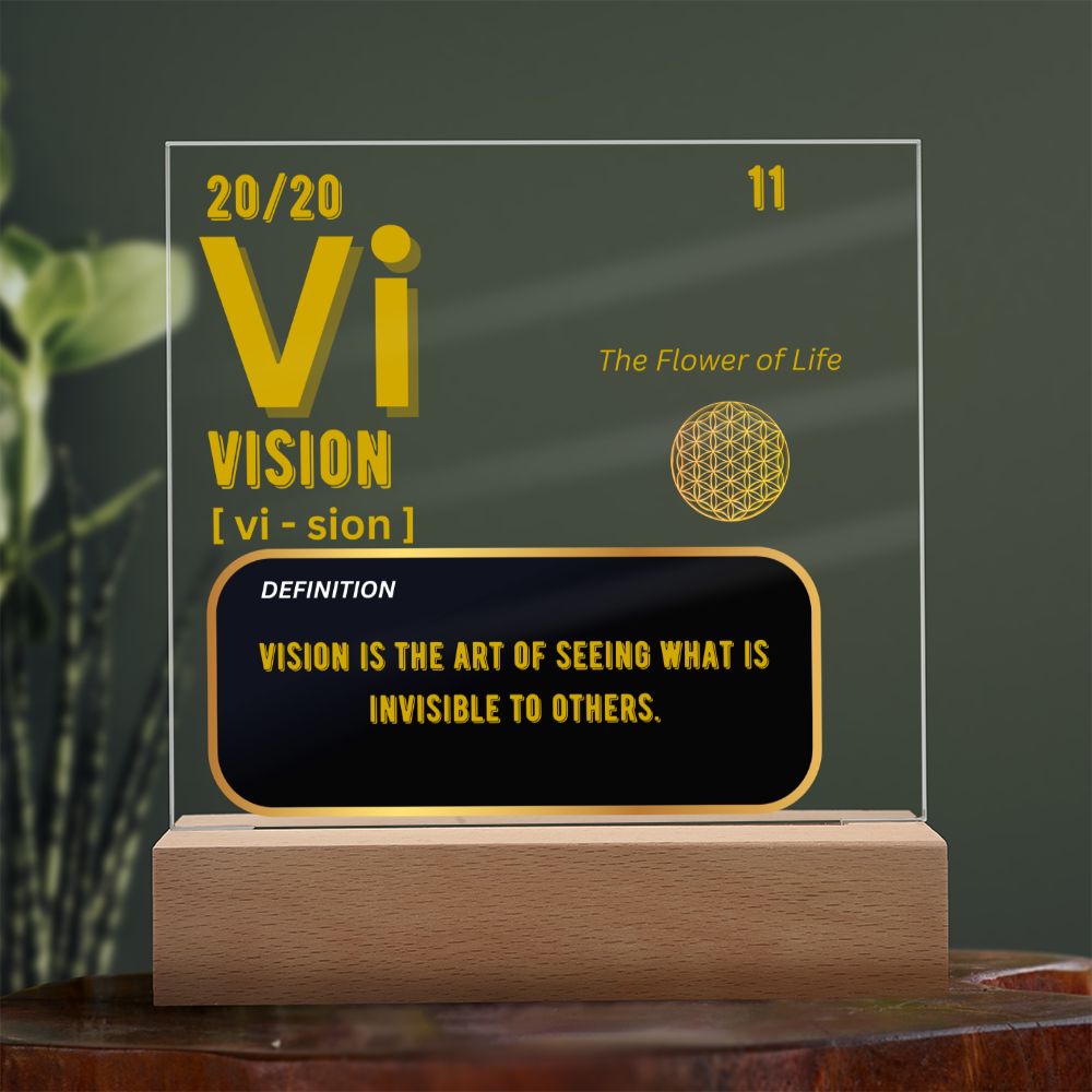 Vision Acrylic Plaque