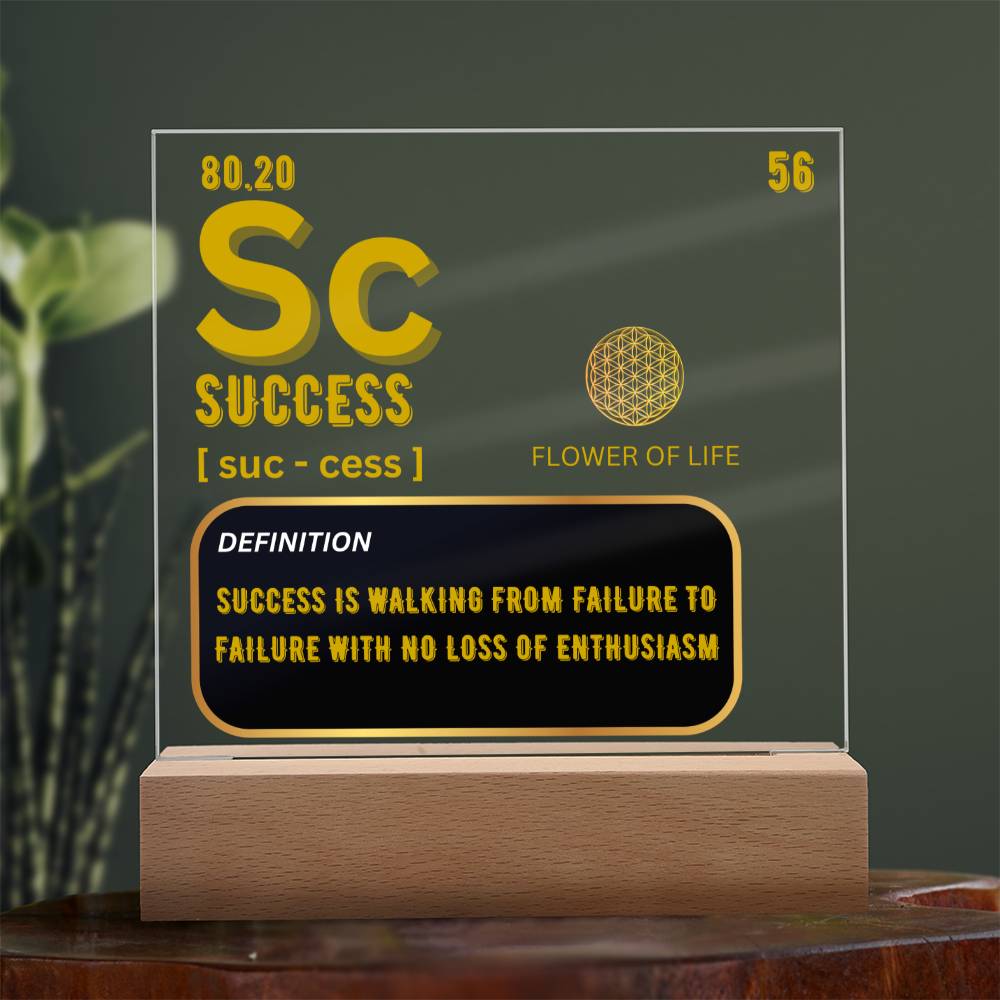 Success Acrylic Plaque