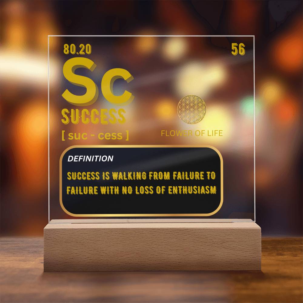 Success Acrylic Plaque