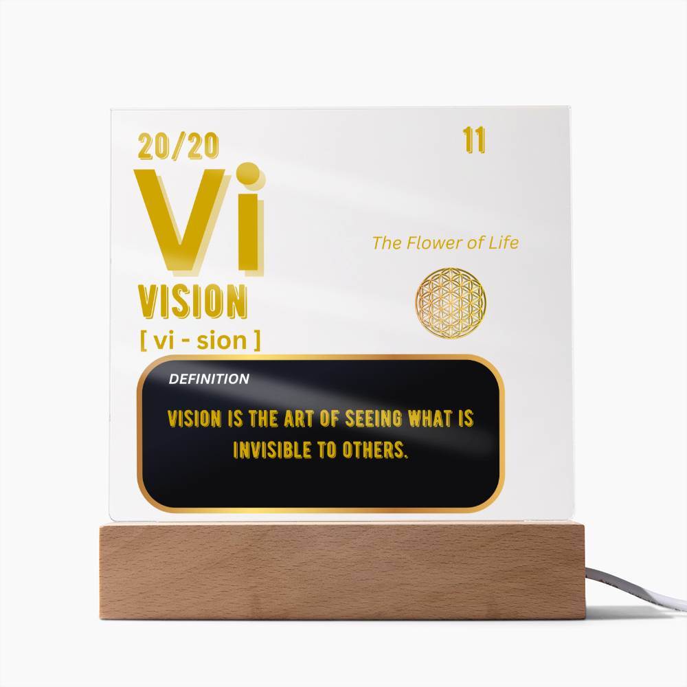 Vision Acrylic Plaque