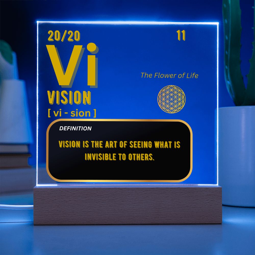 Vision Acrylic Plaque