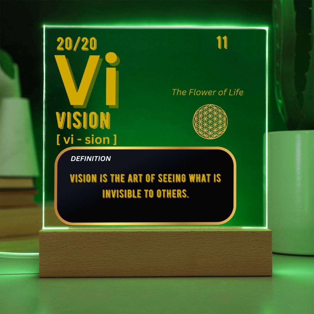 Vision Acrylic Plaque