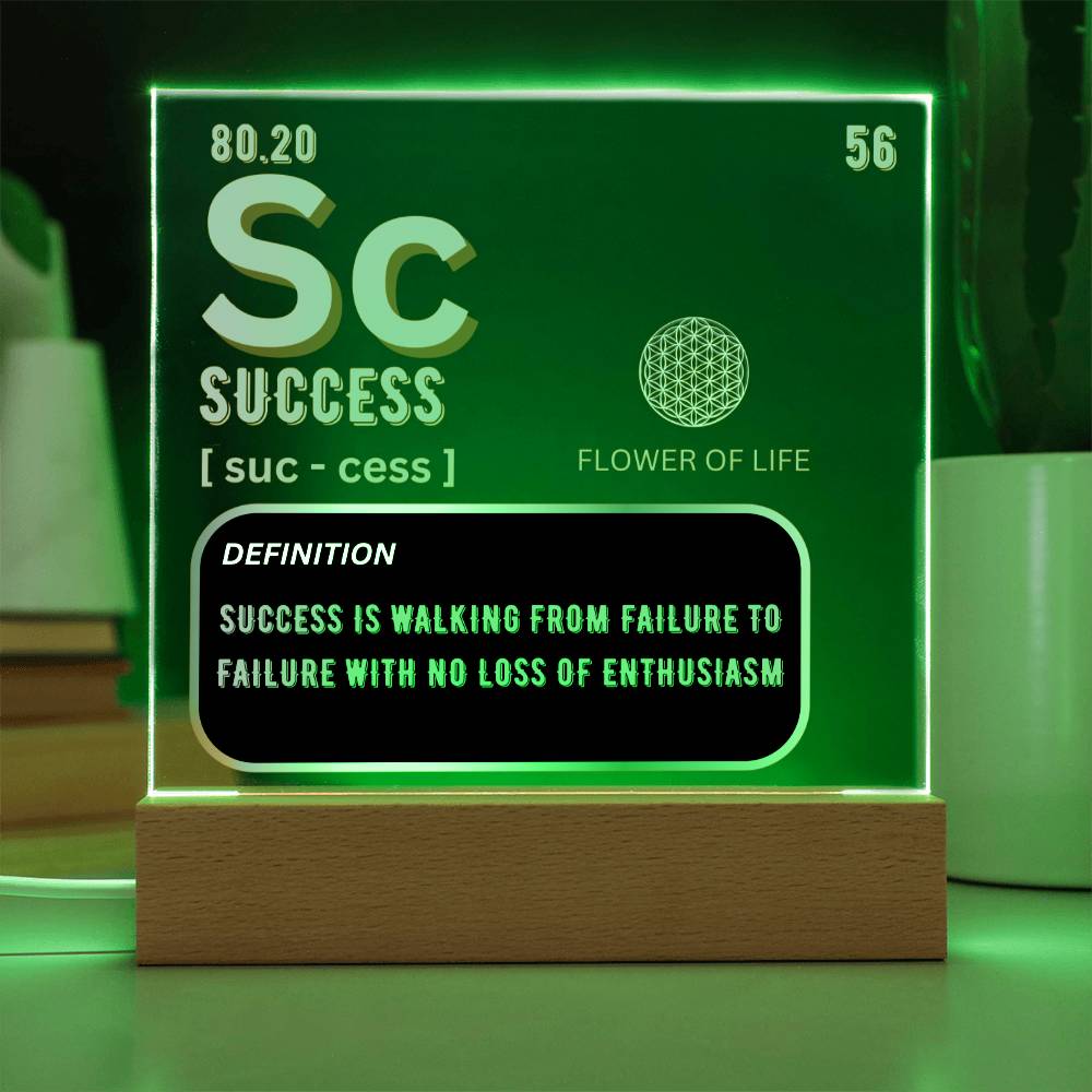 Success Acrylic Plaque