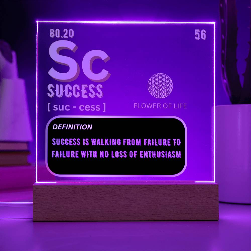 Success Acrylic Plaque