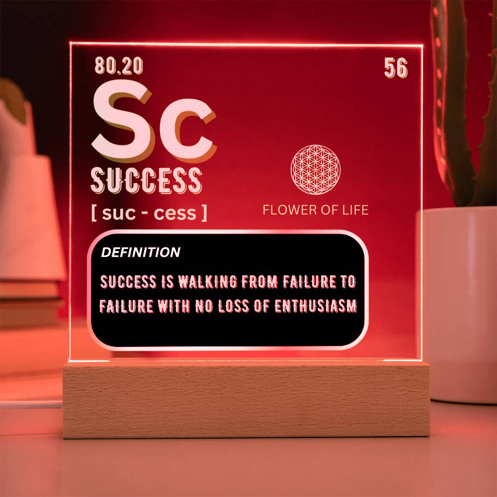 Success Acrylic Plaque