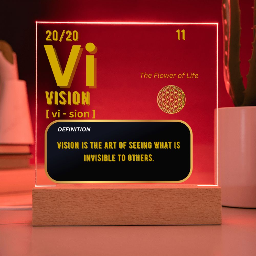 Vision Acrylic Plaque